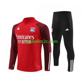 Olympique lyon Rot Sweatshirts Anzüge 2023-2024